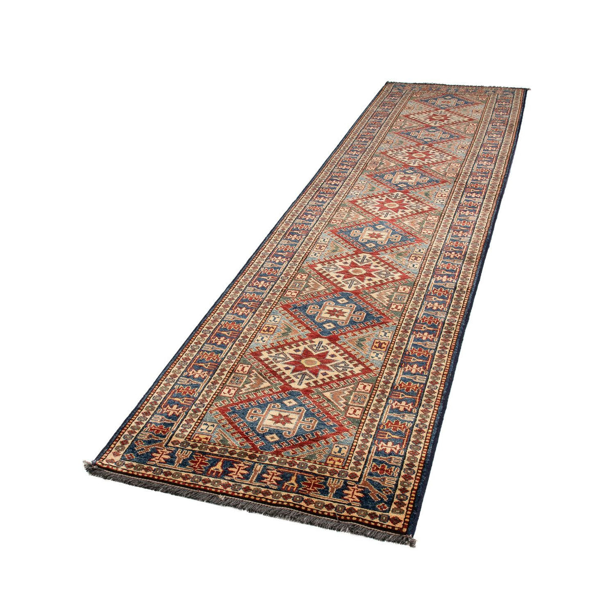 Løber Ziegler Carpet - Kazak - 310 x 74 cm - flerfarvet