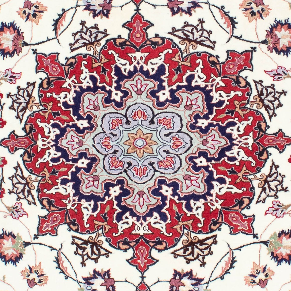 Persisk tæppe - Tabriz - Royal - 200 x 154 cm - beige