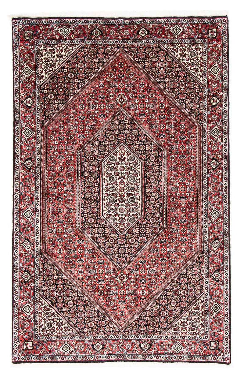 Persisk tæppe - Bijar - 181 x 108 cm - rød
