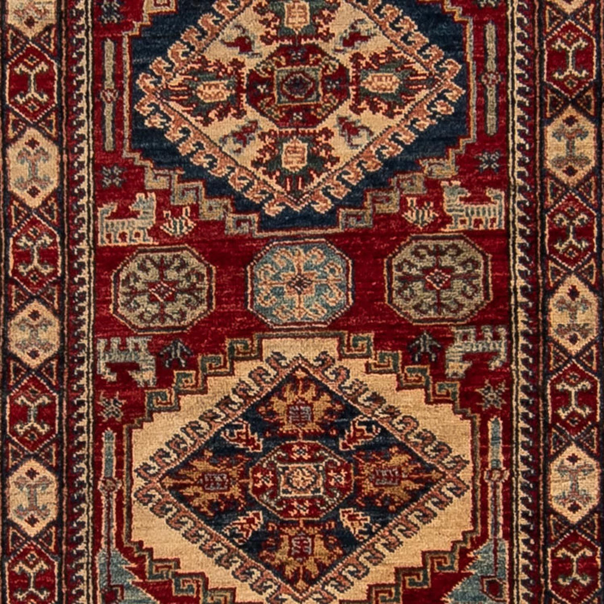 Løber Ziegler Carpet - Kazak - 302 x 77 cm - mørkerød