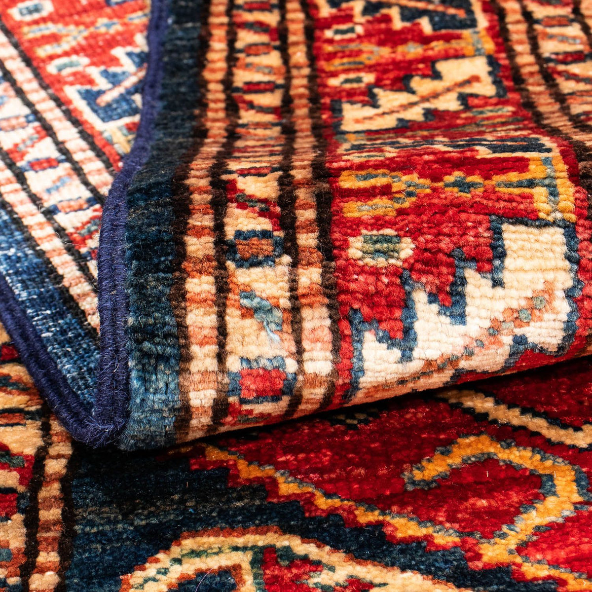 Løber Ziegler Carpet - Kazak - 258 x 74 cm - mørkeblå