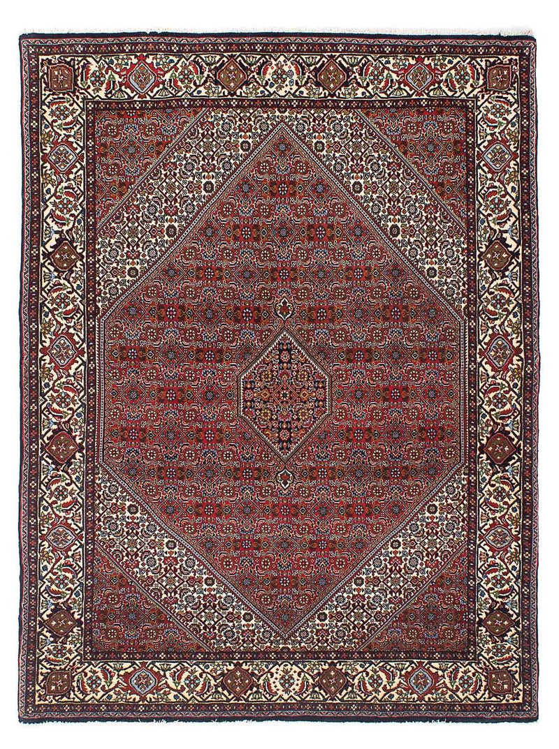 Persisk tæppe - Bijar - 188 x 140 cm - rust