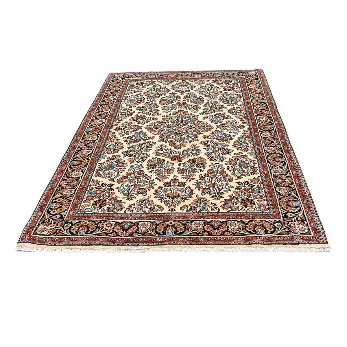 Persisk tæppe - Bijar - 203 x 138 cm - beige