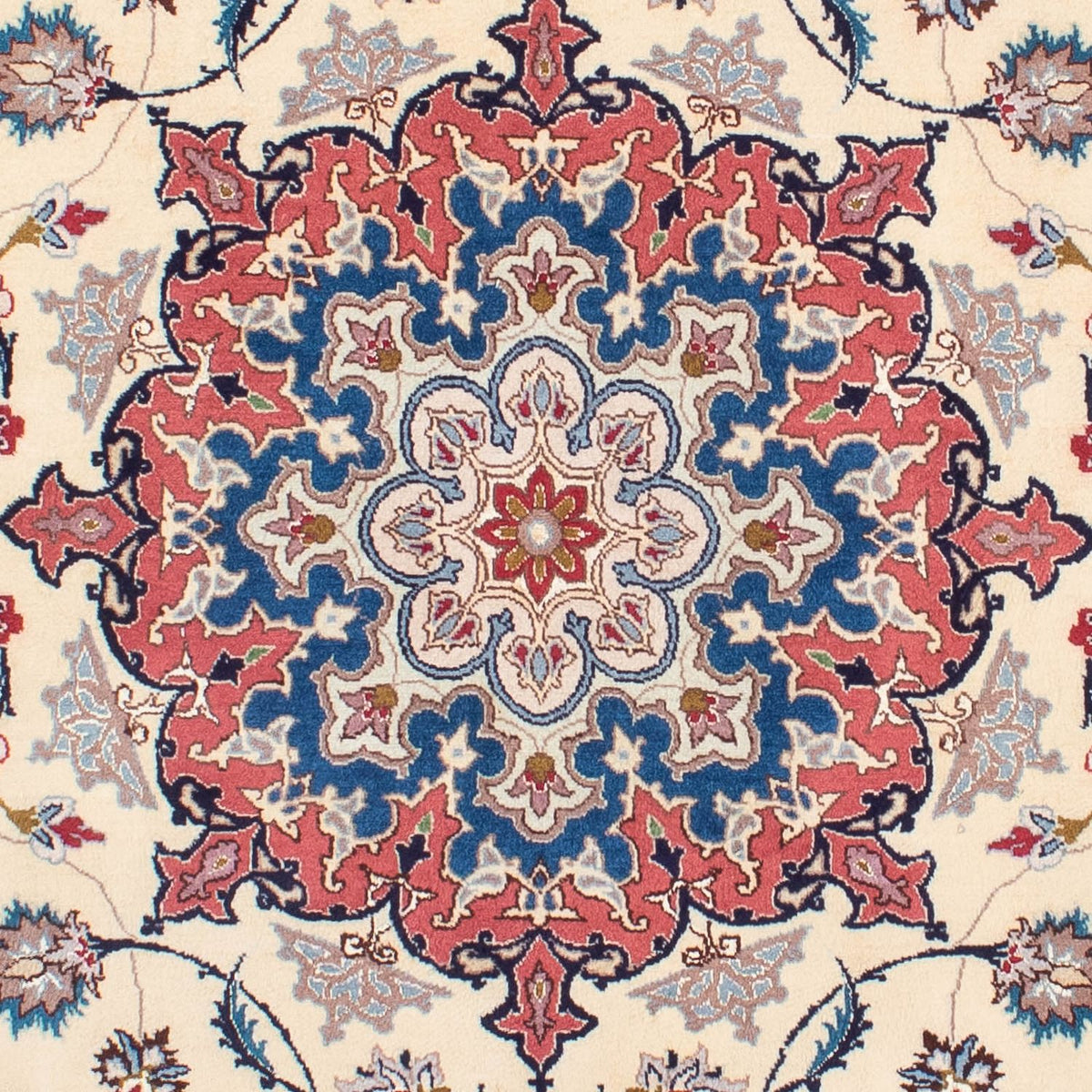 Persisk tæppe - Tabriz - Royal - 198 x 152 cm - beige