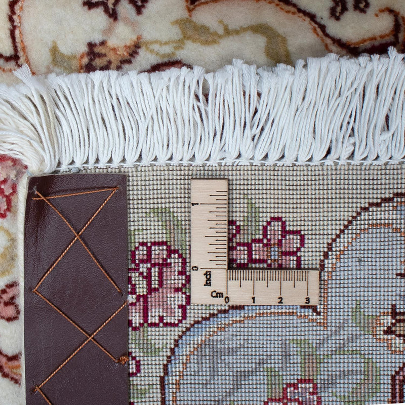 Persisk tæppe - Tabriz - Royal - 98 x 58 cm - mørkerød