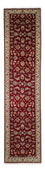 Løber Persisk tæppe - Tabriz - Royal - 316 x 75 cm - mørkerød