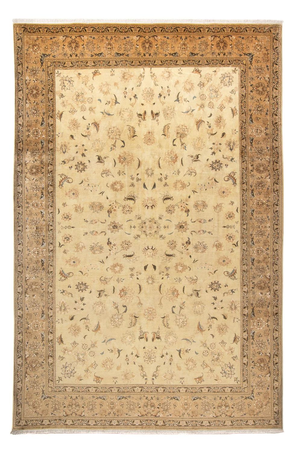 Persisk tæppe - Tabriz - Royal - 308 x 201 cm - beige