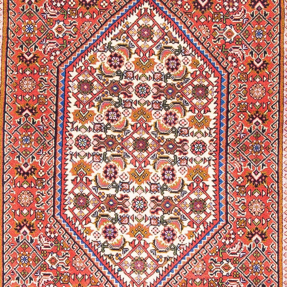 Løber Persisk tæppe - Bijar - 182 x 106 cm - rød