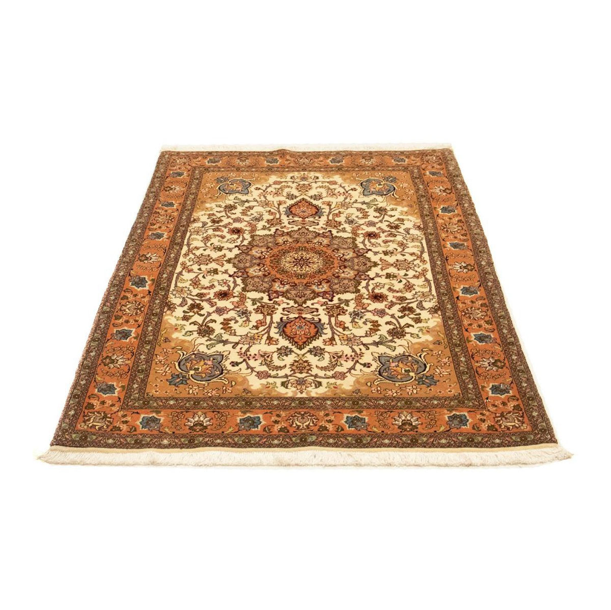 Persisk tæppe - Tabriz - Royal - 158 x 102 cm - beige