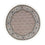 Persisk tæppe - Tabriz - Royal rundt - 150 x 150 cm - beige