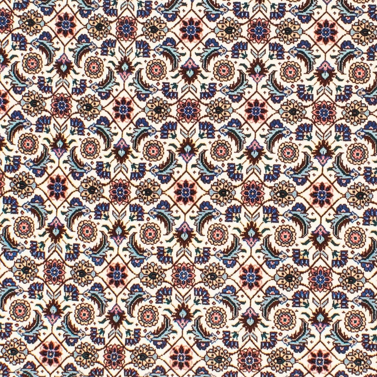 Persisk tæppe - Tabriz - Royal rundt - 150 x 150 cm - beige