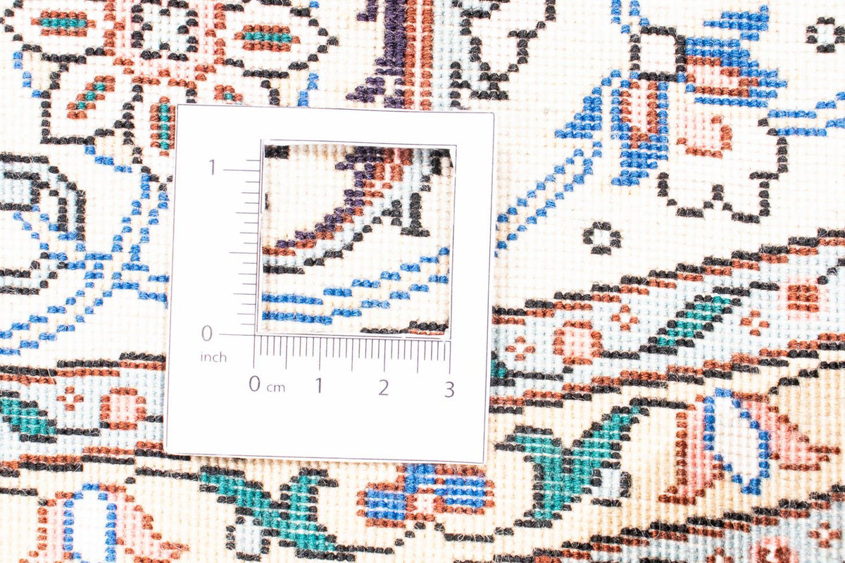 Persisk tæppe - Tabriz - Royal rundt - 150 x 150 cm - beige