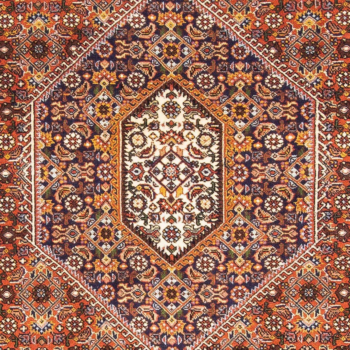 Persisk tæppe - Bijar - 173 x 112 cm - pink