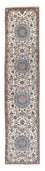 Løber Persisk tæppe - Nain - 376 x 75 cm - beige