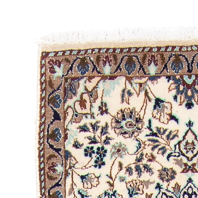 Løber Persisk tæppe - Nain - 376 x 75 cm - beige
