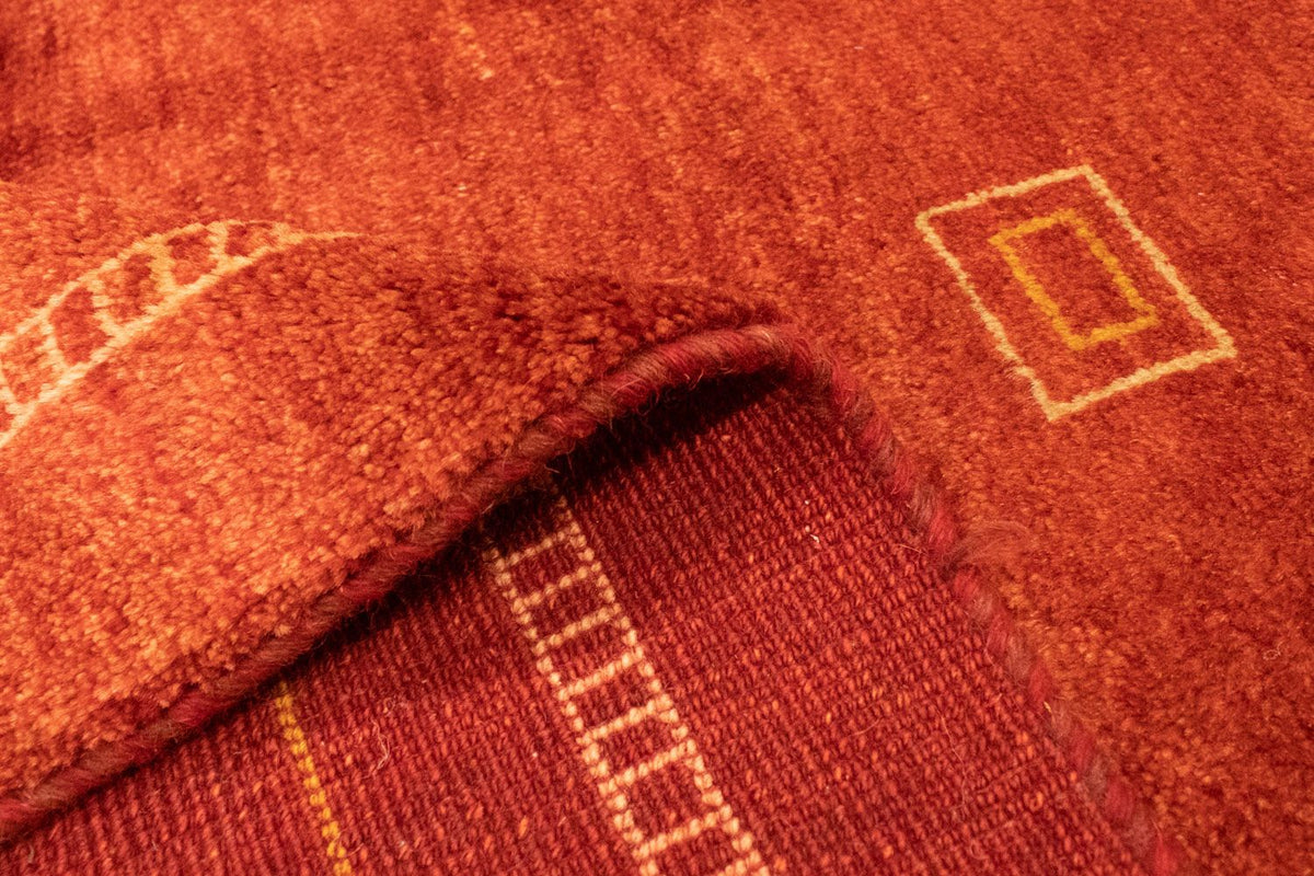 Gabbeh-tæppe - Persisk - 236 x 171 cm - rød