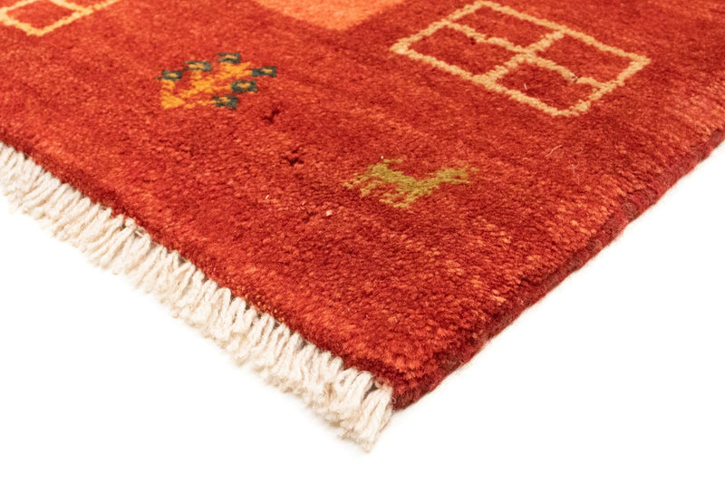 Gabbeh-tæppe - Persisk - 232 x 170 cm - rød