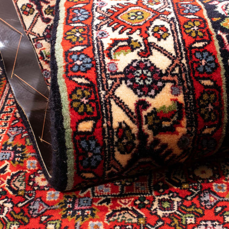 Persisk tæppe - Bijar - 173 x 112 cm - rød