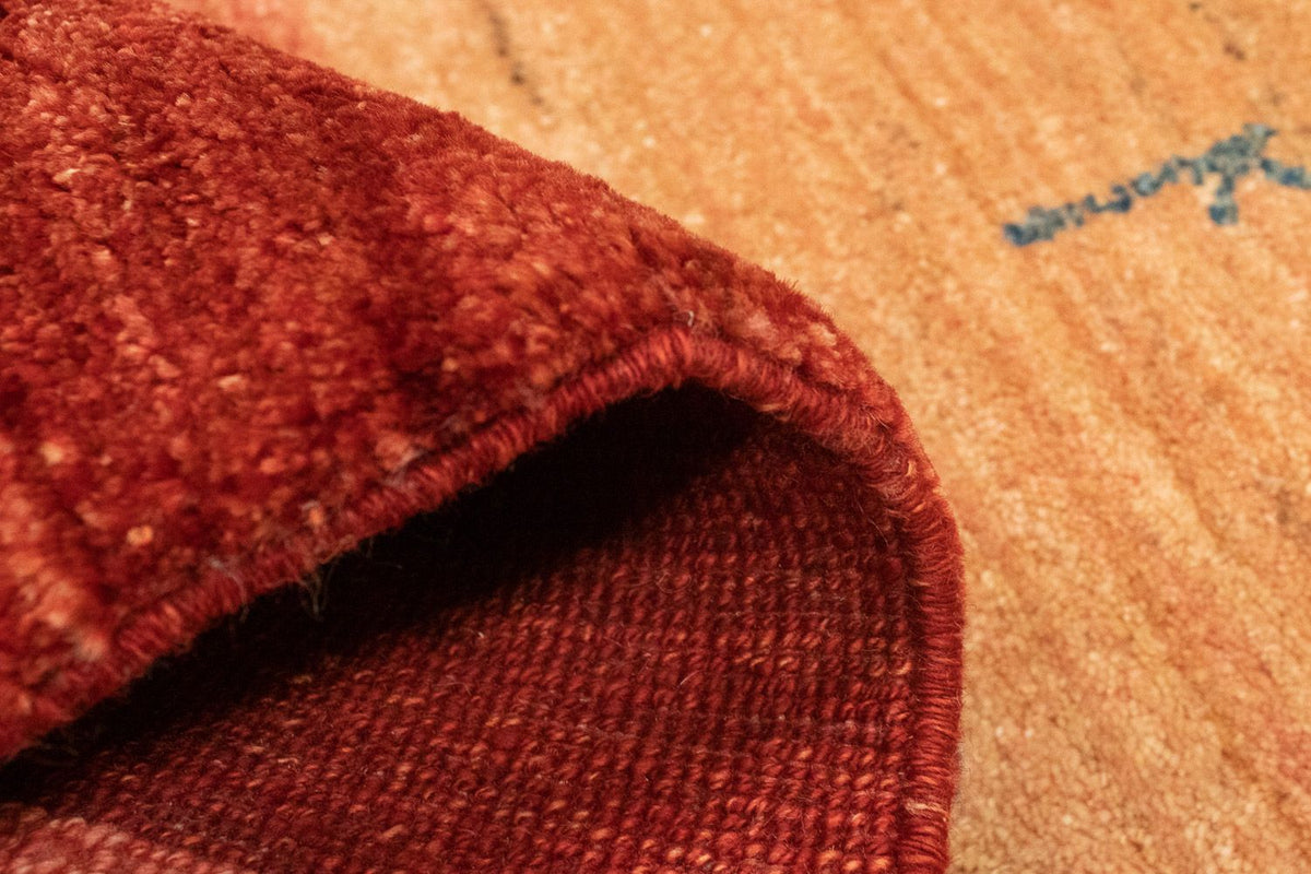 Løber Gabbeh-tæppe - Persisk - 288 x 66 cm - flerfarvet