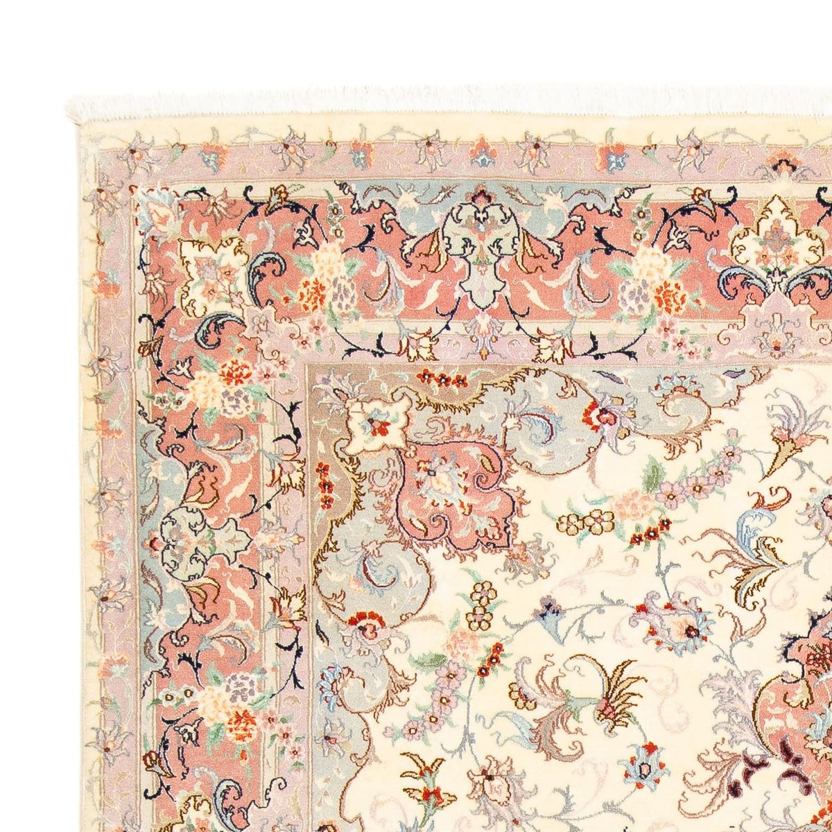 Persisk tæppe - Tabriz - 292 x 195 cm - beige