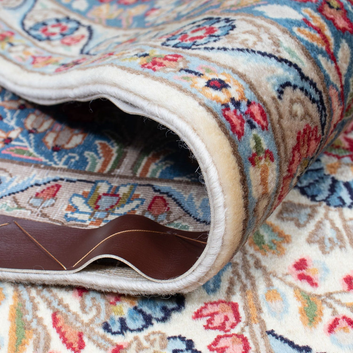 Persisk tæppe - Ghom - 271 x 232 cm - beige