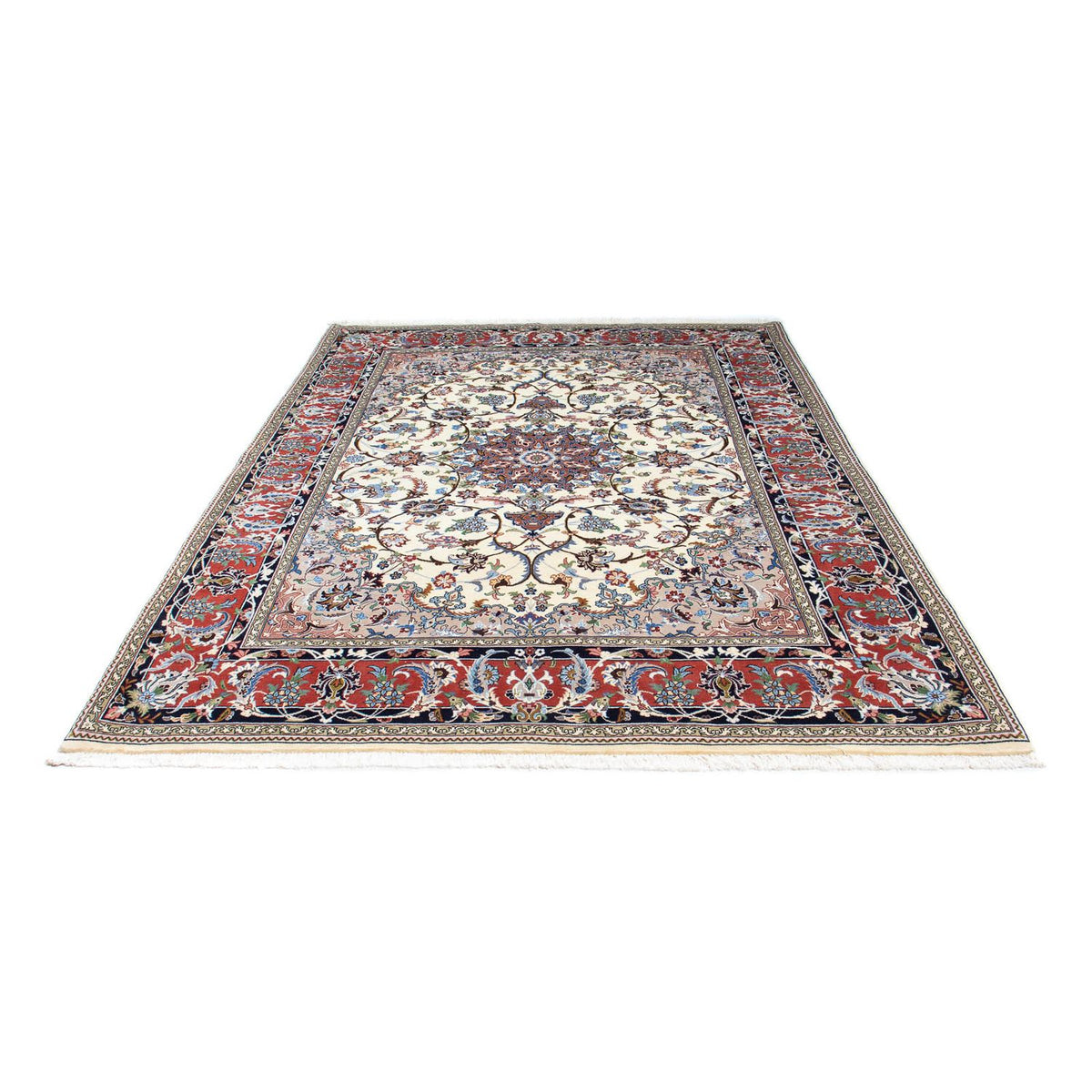 Persisk tæppe - Ghom - 253 x 180 cm - beige