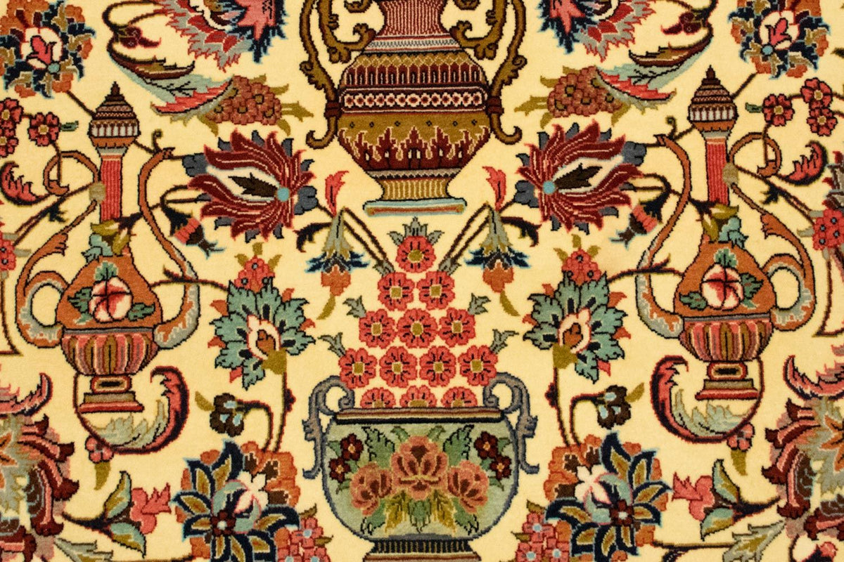 Persisk tæppe - Ghom - 170 x 104 cm - beige