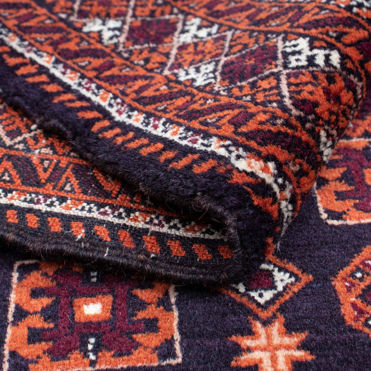 Baluch-tæppe - 150 x 100 cm - mørkeblå
