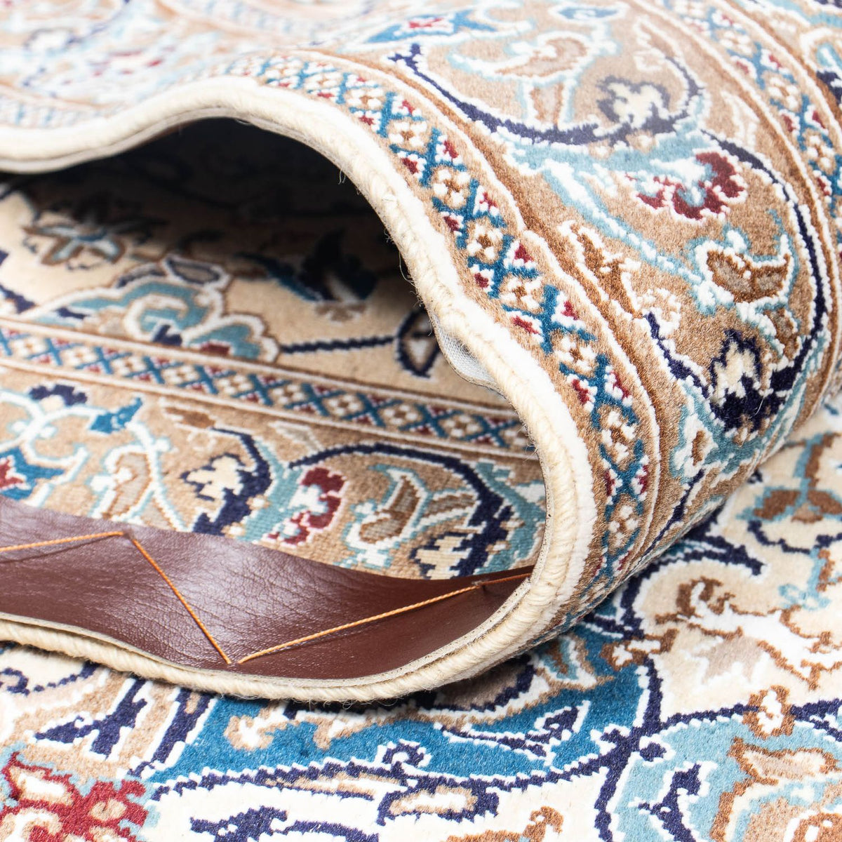 Persisk tæppe - Nain - Premium - 360 x 244 cm - beige