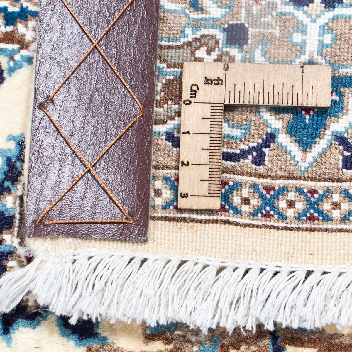 Persisk tæppe - Nain - Premium - 360 x 244 cm - beige