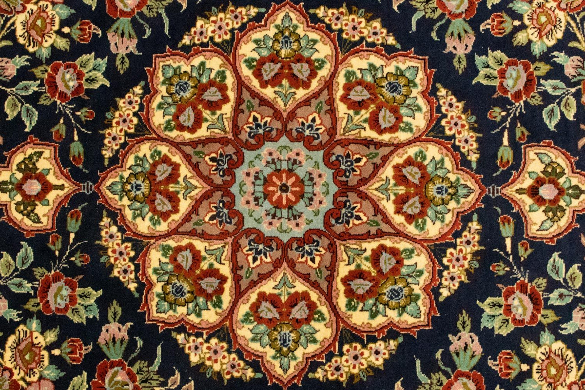 Persisk tæppe - Ghom - 170 x 108 cm - sort