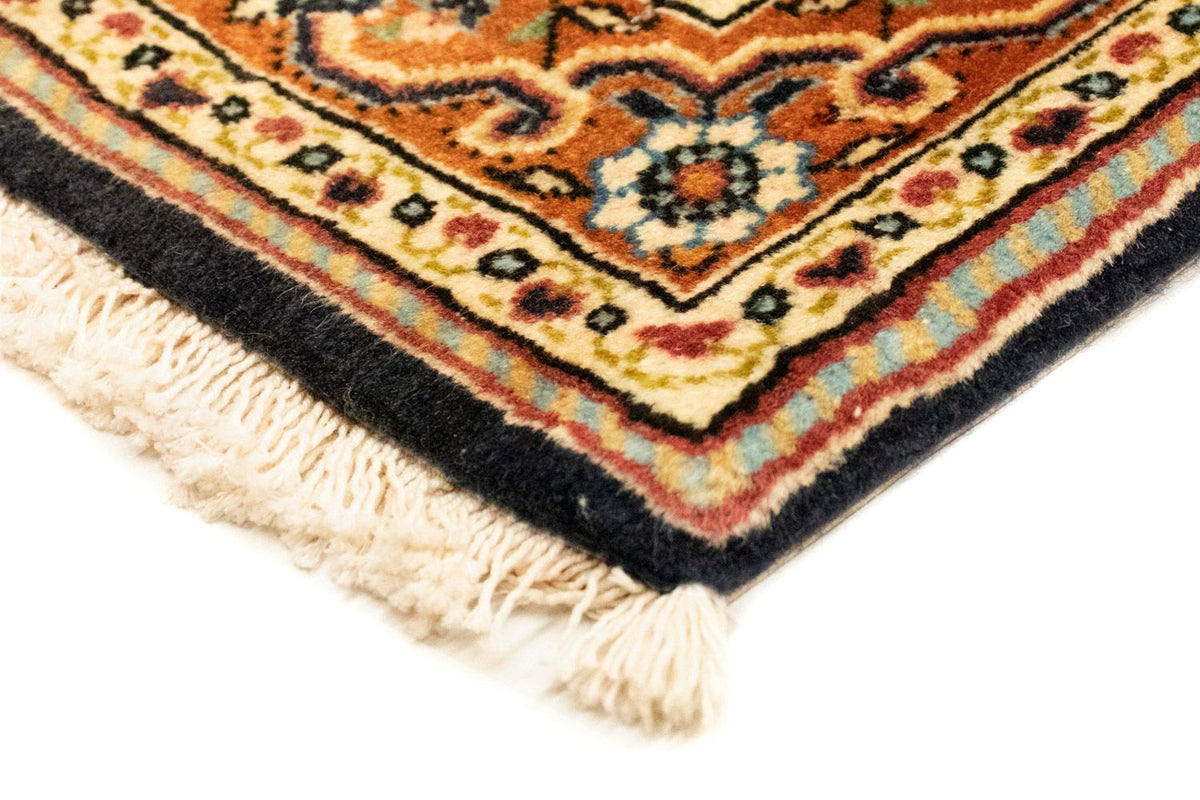 Persisk tæppe - Nomadisk - 136 x 73 cm - mørkeblå