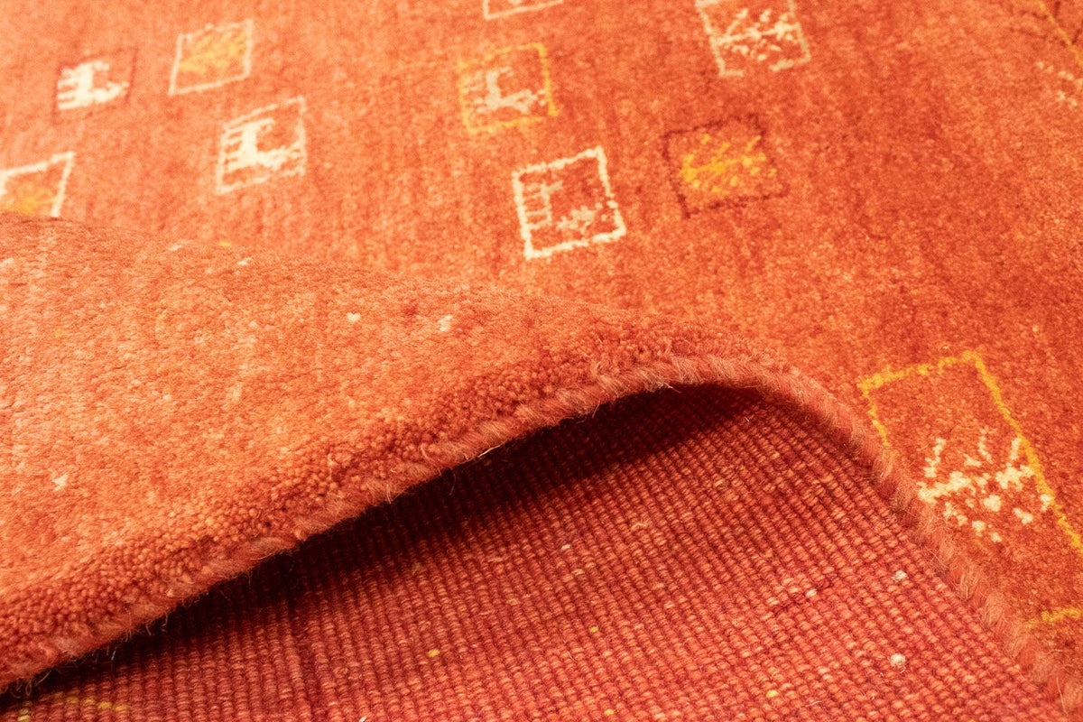 Gabbeh-tæppe - Persisk - 192 x 149 cm - rød