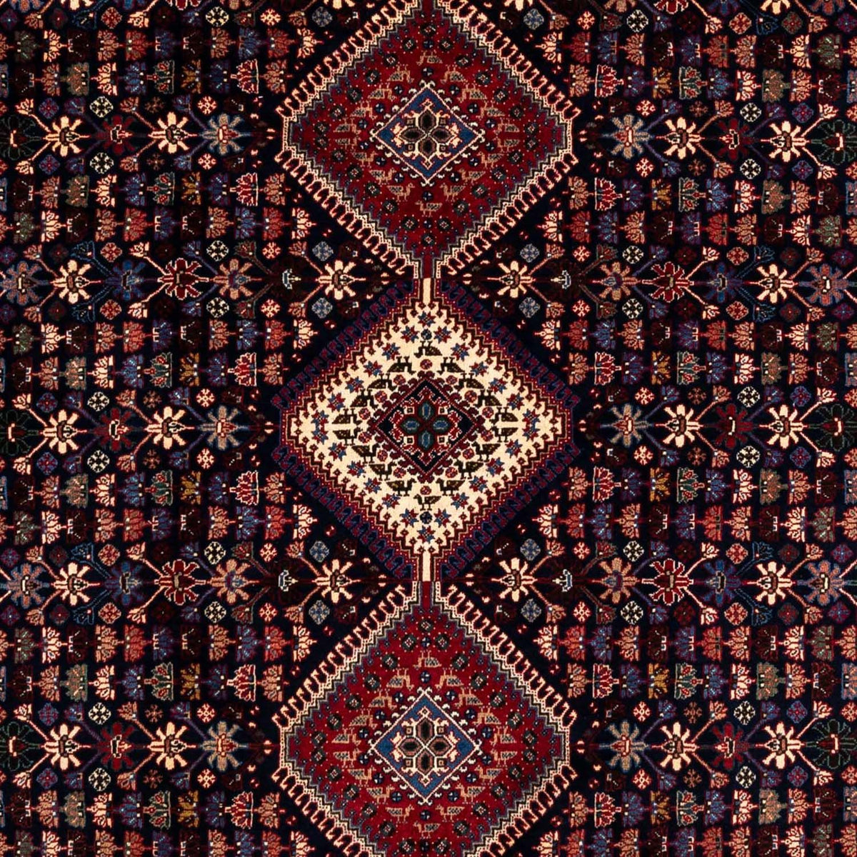 Persisk tæppe - Nomadisk - 304 x 208 cm - mørkeblå