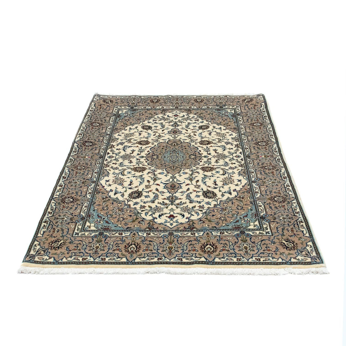 Persisk tæppe - Keshan - 172 x 110 cm - beige