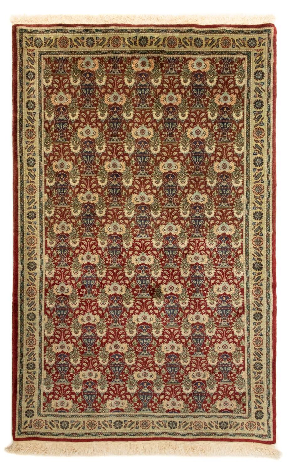 Persisk tæppe - Tabriz - Royal - 129 x 82 cm - rød
