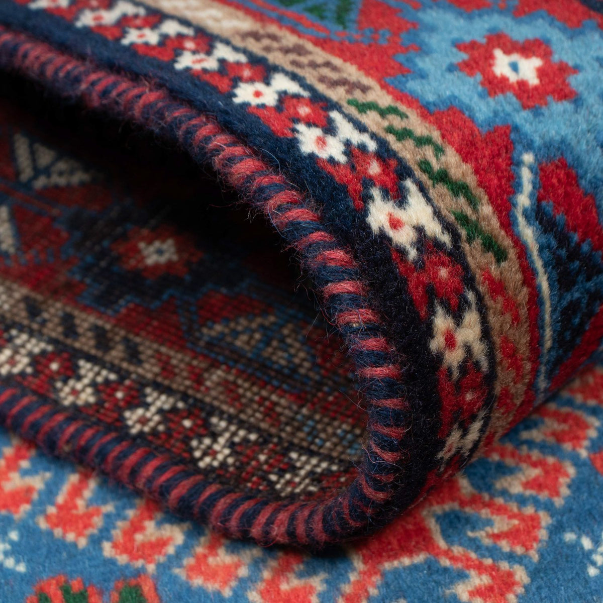 Løber Persisk tæppe - Nomadisk - 197 x 80 cm - rød