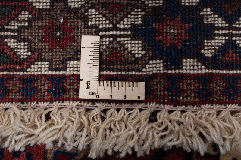 Persisk tæppe - Nomadisk - 146 x 100 cm - lysrød