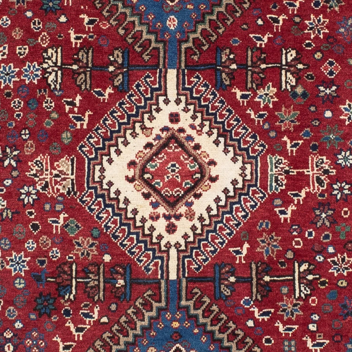 Persisk tæppe - Nomadisk - 164 x 100 cm - rød
