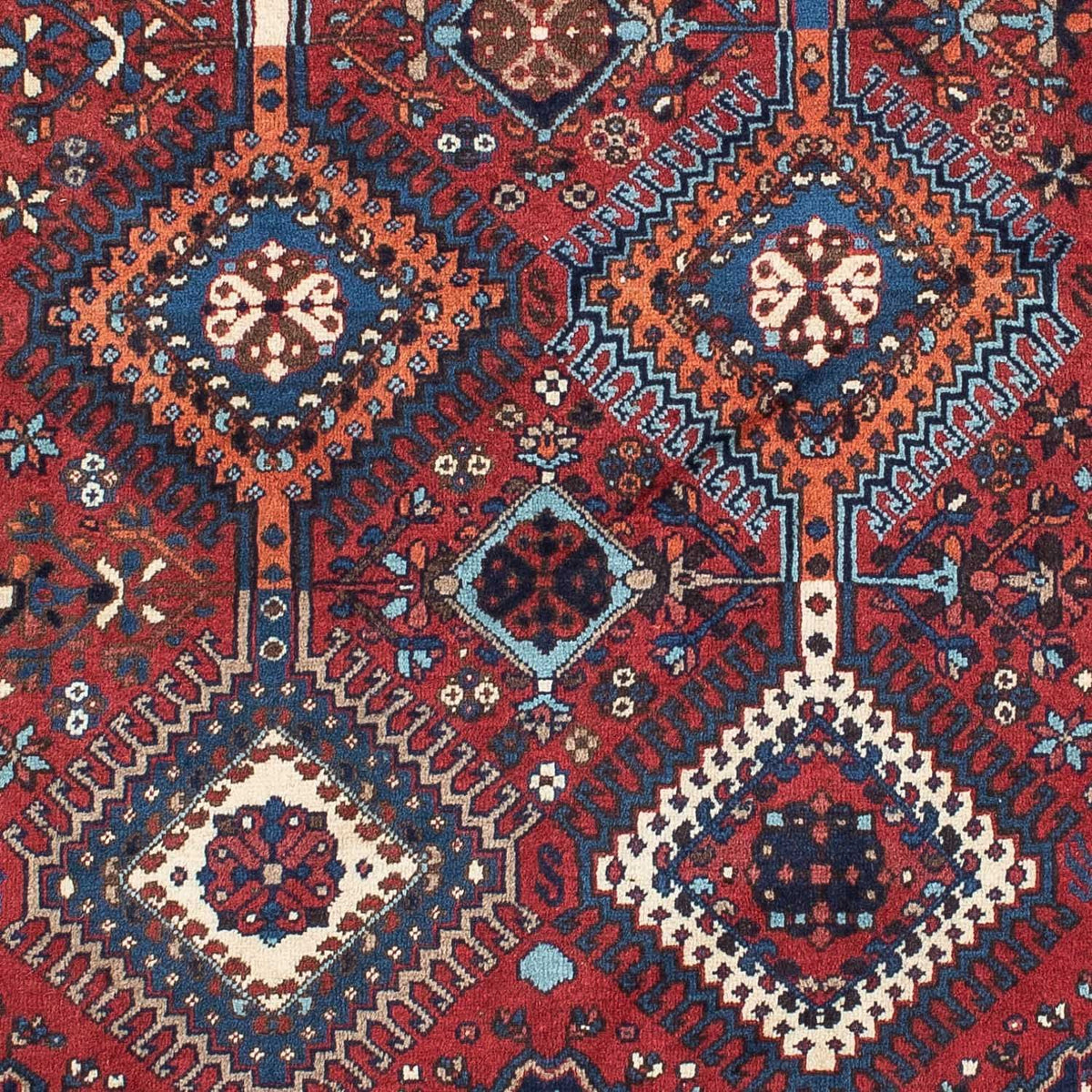Persisk tæppe - Nomadisk - 147 x 102 cm - rød