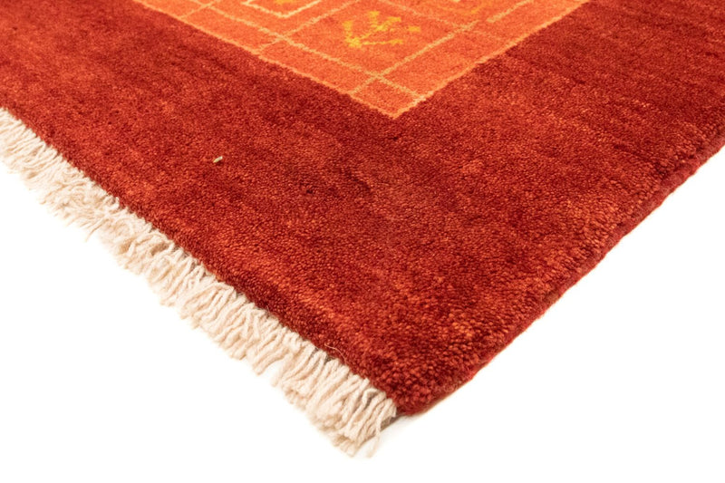 Gabbeh-tæppe - Persisk - 231 x 170 cm - rød
