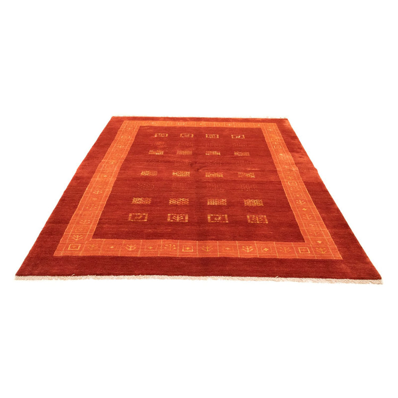 Gabbeh-tæppe - Persisk - 231 x 170 cm - rød