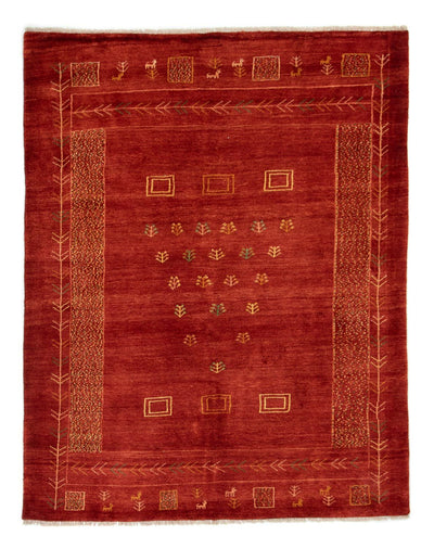 Persisk Gabbeh Tæppe 156x195cm - Perserteppich Wollteppich