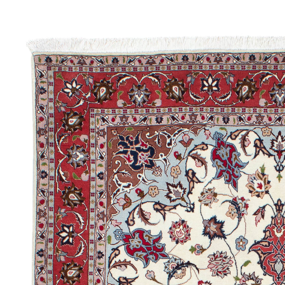 Persisk tæppe - Tabriz - Royal - 201 x 153 cm - beige