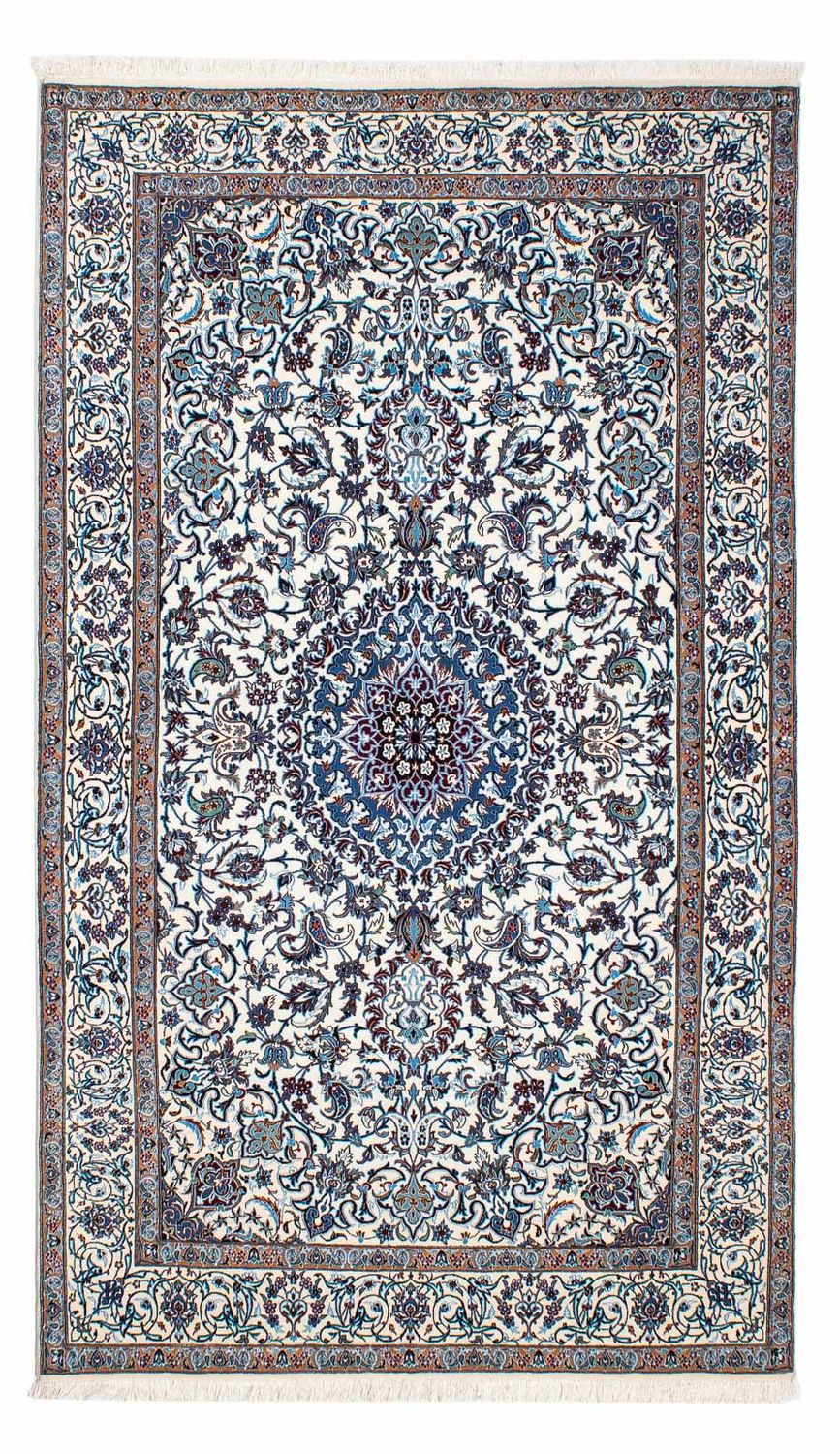 Persisk tæppe - Nain - Premium - 215 x 128 cm - beige