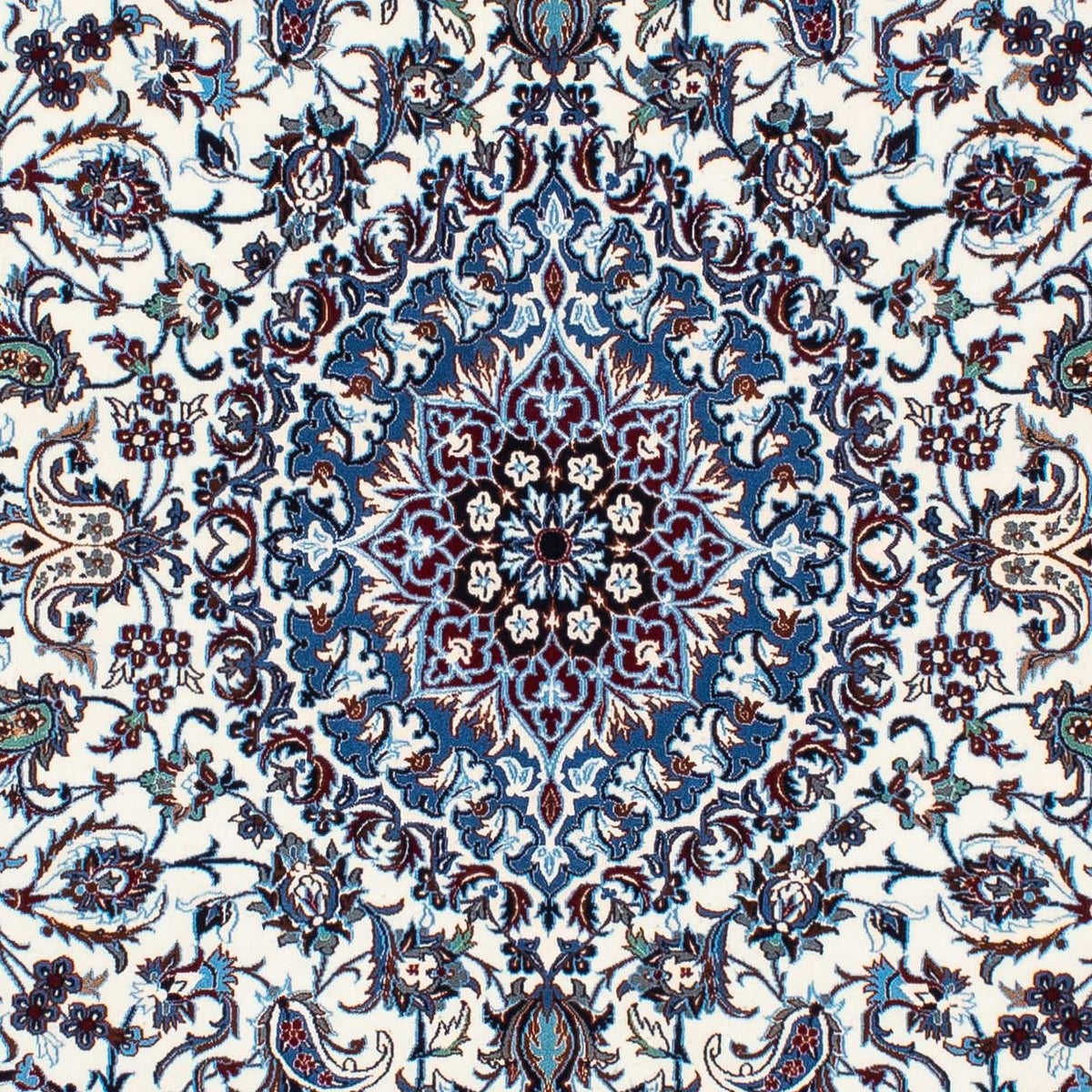 Persisk tæppe - Nain - Premium - 215 x 128 cm - beige