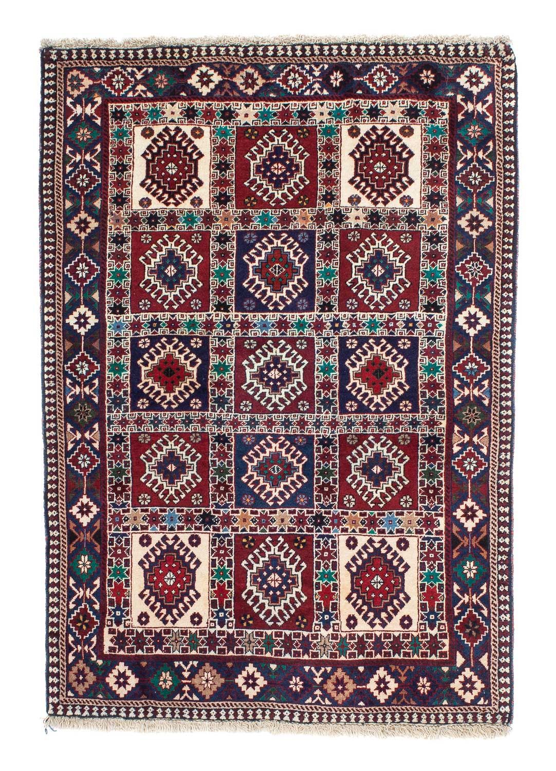 Persisk tæppe - Nomadisk - 151 x 103 cm - blå