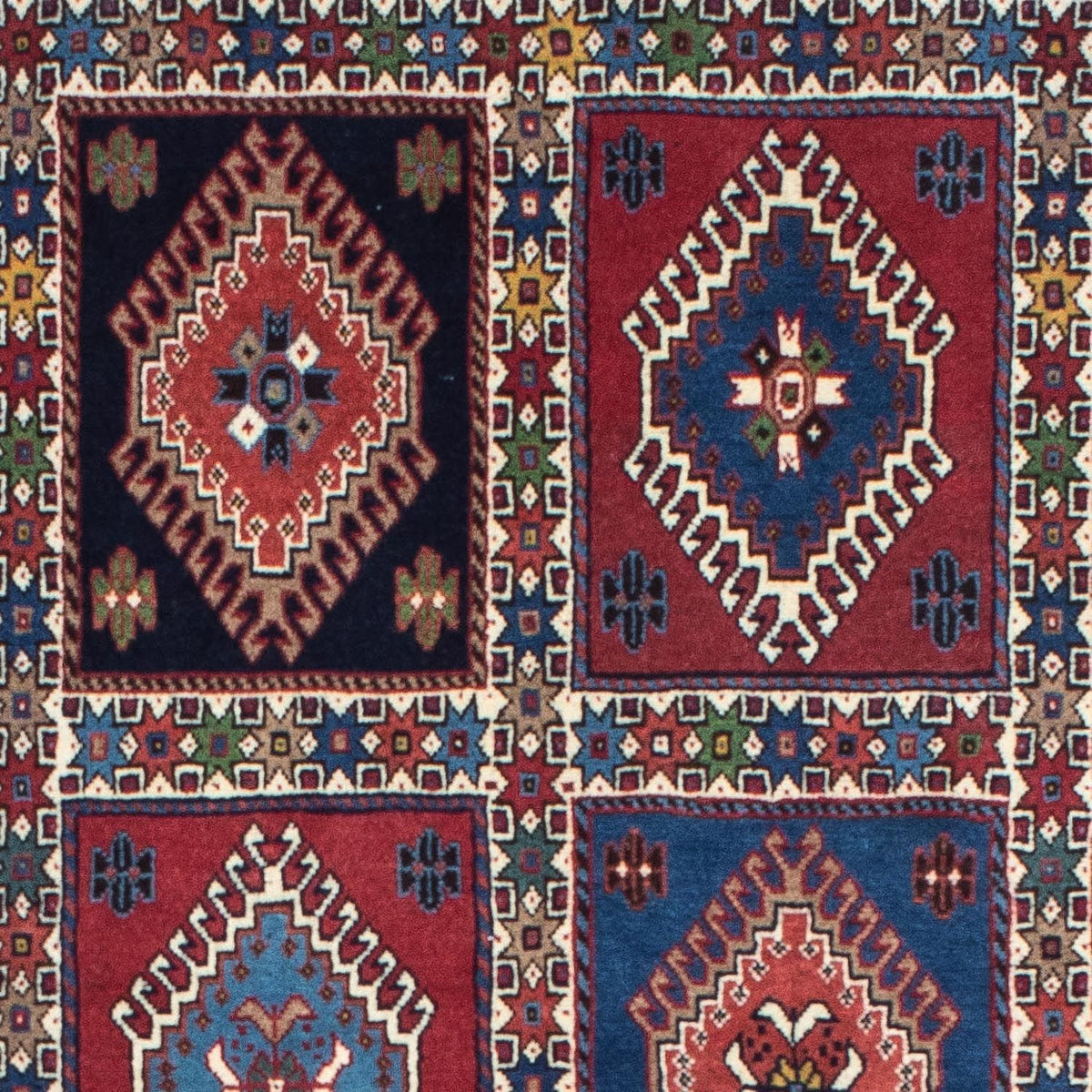 Persisk tæppe - Nomadisk - 191 x 82 cm - blå