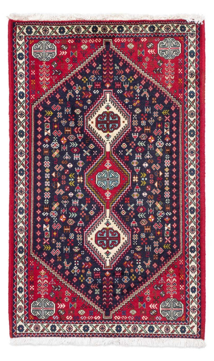 Persisk tæppe - Nomadisk - 128 x 76 cm - mørkeblå
