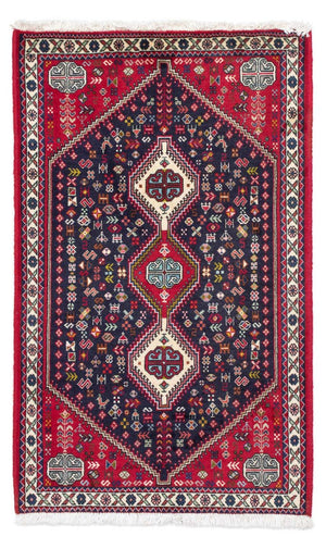 Persisk tæppe - Nomadisk - 128 x 76 cm - mørkeblå
